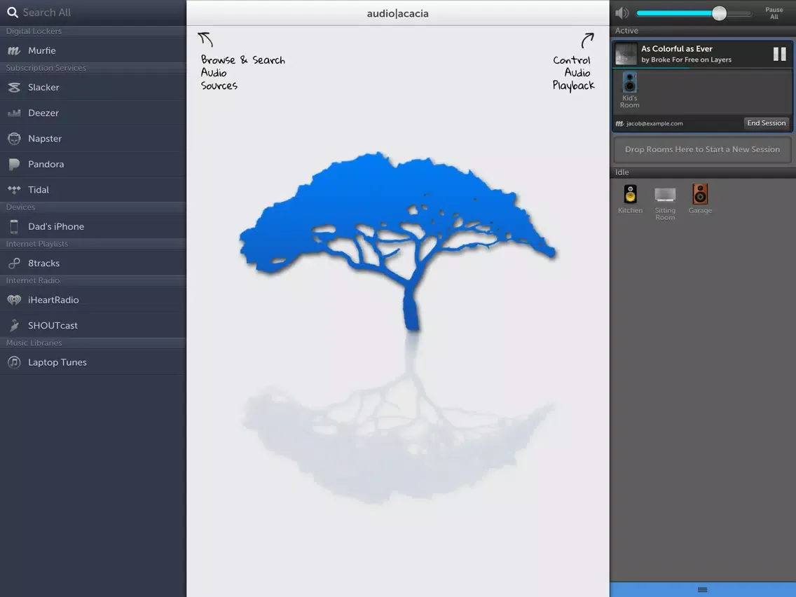 تصاویر audio|acacia iPad 